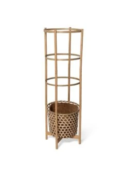 Elevated Bamboo Tomato Planter And Trellis -Eco Garden Shop 8613502 4683 elevated bamboo tomato planter and trellis