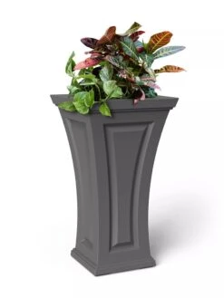 Cambridge Tall Planter, 28" Height -Eco Garden Shop 8613524 07V