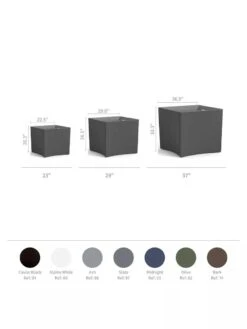 TruDrop One Pinch Planter, 29" Diameter -Eco Garden Shop 8613631 05V 3 4 2