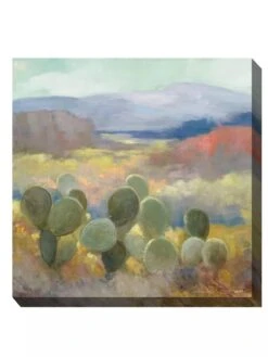 Desert Bluffs Outdoor Wall Art -Eco Garden Shop 8614002 01V 3 4