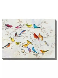 Meet & Greet Outdoor Wall Art -Eco Garden Shop 8614009 01V 3 4