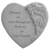 Always In Our Thoughts Memorial Stone 1 Always In Our Thoughts Memorial Stone -Eco Garden Shop 8614137 01V 3 4 always in our thoughts memorial stone