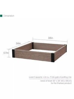 Essential Raised Garden Bed -Eco Garden Shop 8614253 03V 3 4