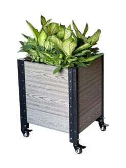 Mobile Deep Root Corner Planter -Eco Garden Shop 8614266 01V