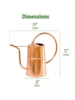 Copper Indoor Watering Can -Eco Garden Shop Copper Watering Can