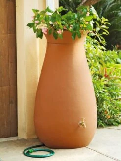 Rainwater Urn, 65 Gallon -Eco Garden Shop GS37517 01 tif