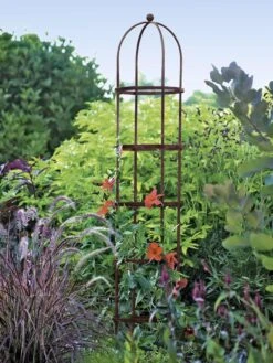 Jardin Round Obelisk, 7' -Eco Garden Shop GS39530 02 tif
