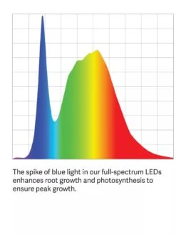 Oslo 4-Tier LED Grow Light Garden 25 Oslo 4-Tier LED Grow Light Garden -Eco Garden Shop LED ColorSpectrum grid PDP 1