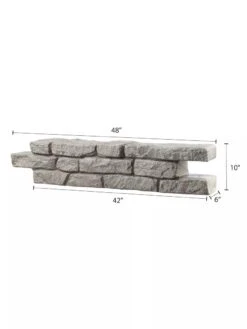 Rock Lock Interlocking Garden System, Straight Sets -Eco Garden Shop ParcelWirx Drop Box with Chute Measurements