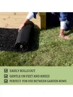 Recycled Rubber Walkway, 2' X 8' -Eco Garden Shop Rubber walkway 2